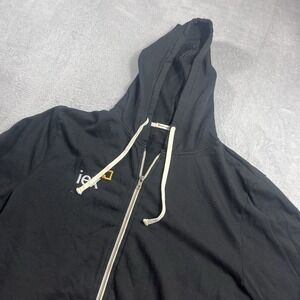 Marine Layer Mens Afternoon Hoodie Full Zip Black Size L Large Logo